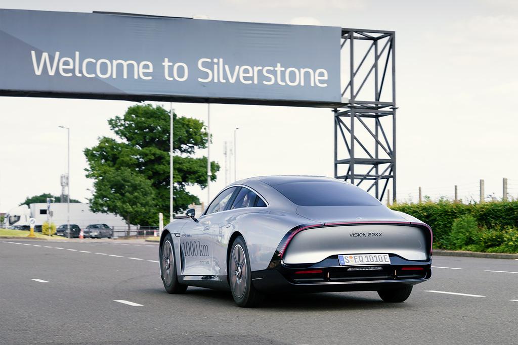 Mercedes EQXX 1202 kilometer 2022