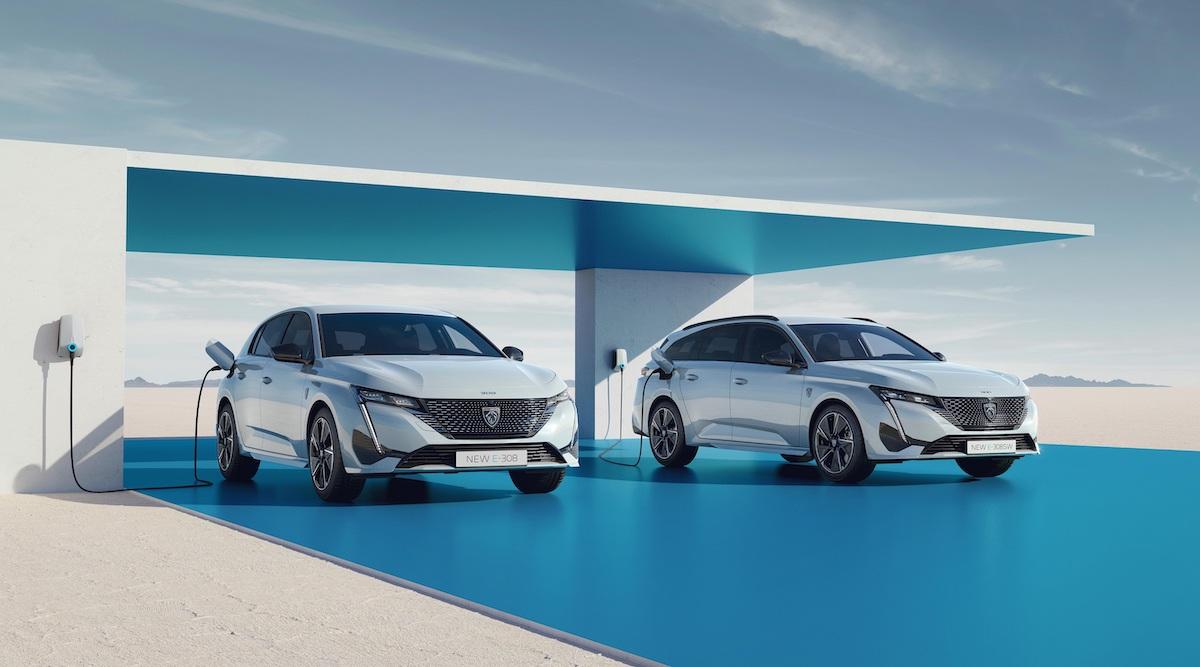 Peugeot line-up electric