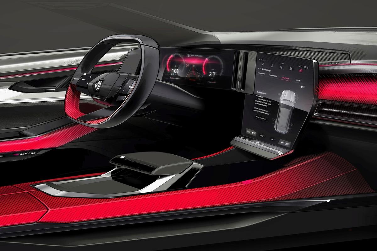 Renault Austral interieur teaser 2022