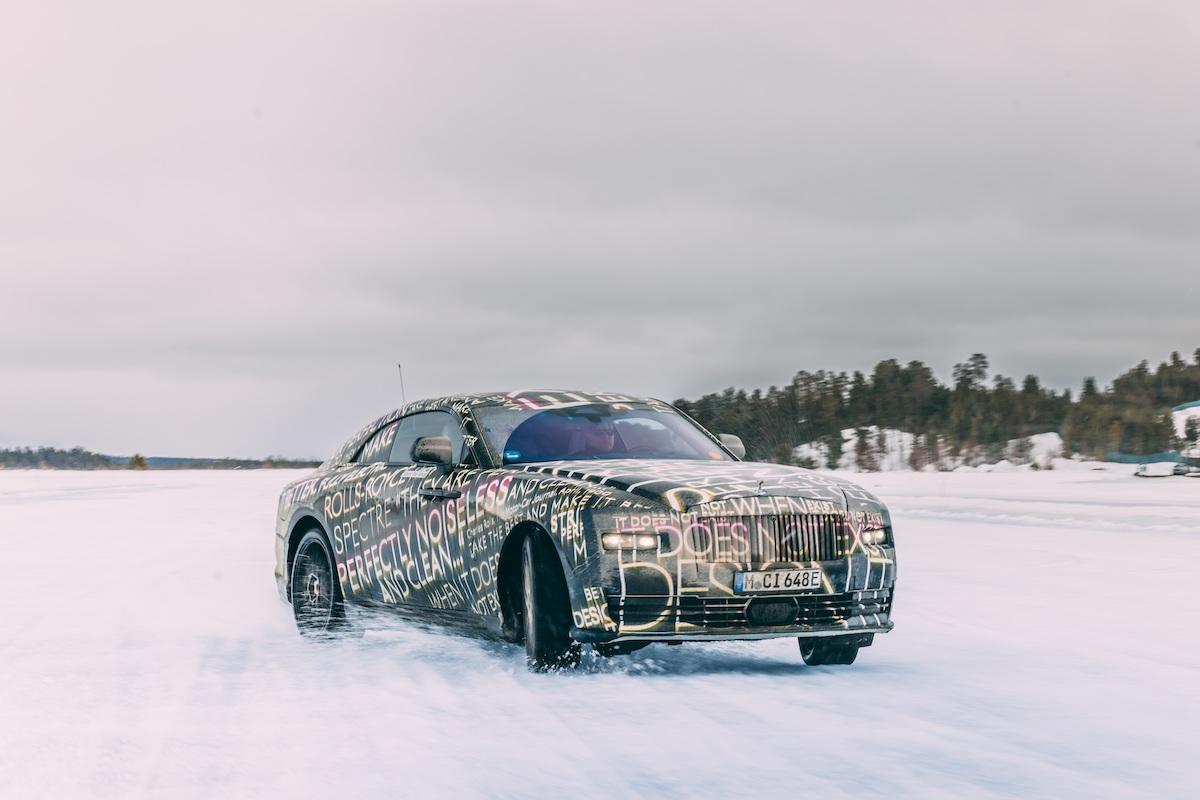 Rolls-Royce Spectre Wintertest 2022