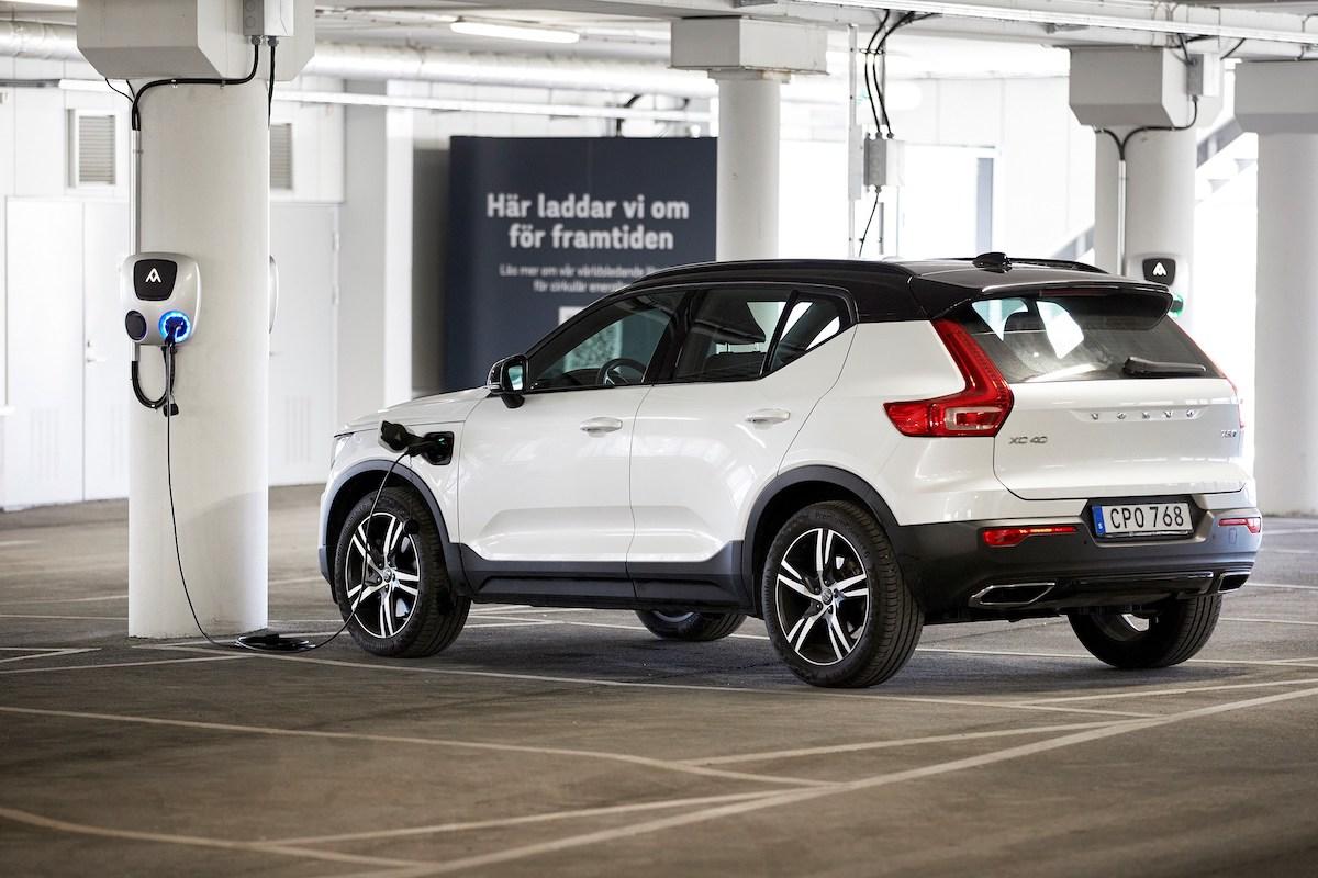 Volvo XC40 opladen