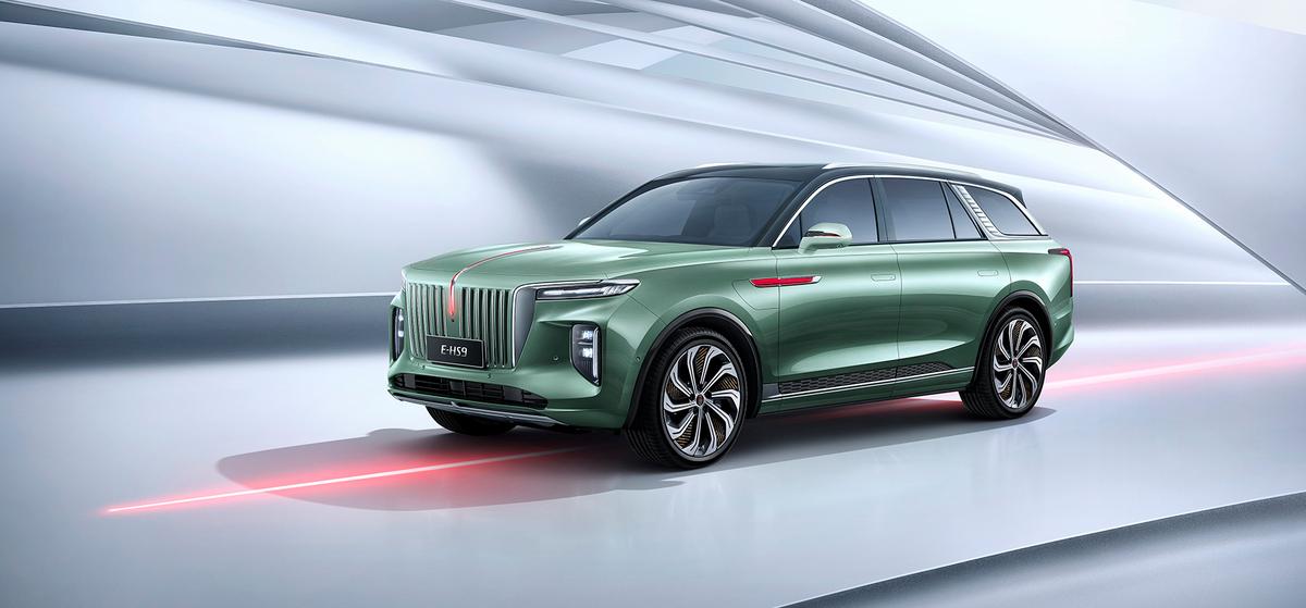 Hongqi e-HS9 belgie prijs info