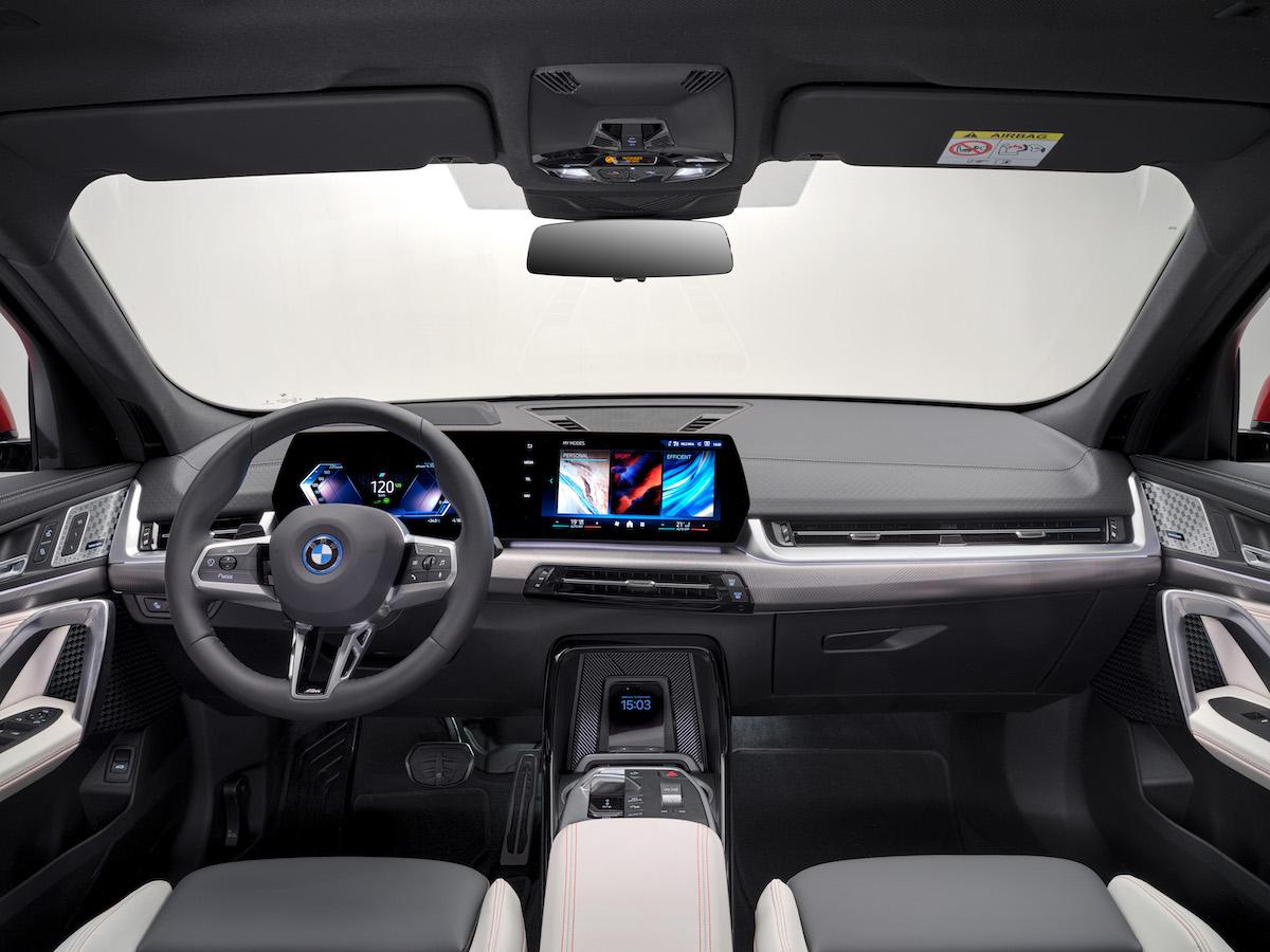 BMW iX2 belgie info range