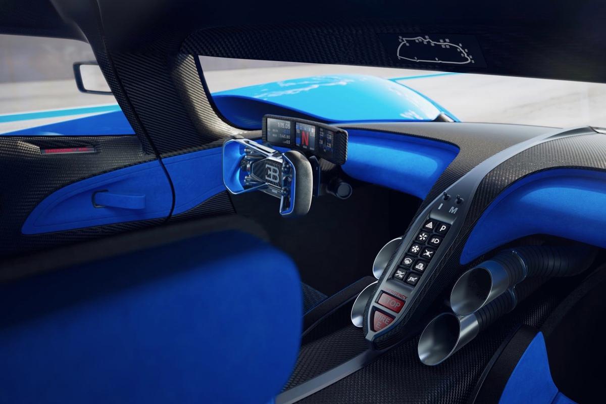 Bugatti Bolide Interieur 2023