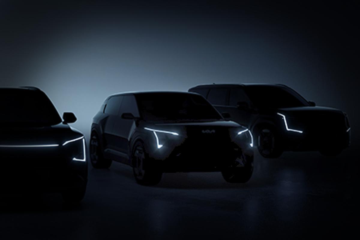 Kia EV Line up banner 2023 teaser