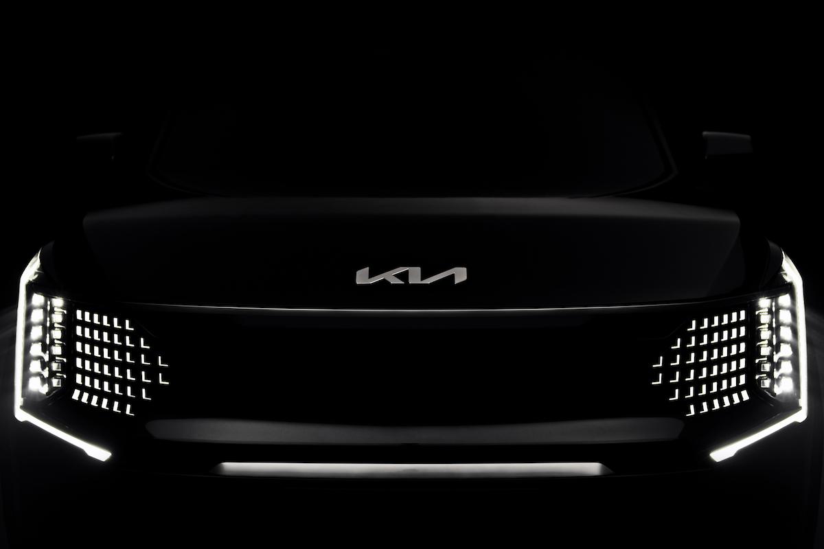 Kia EV9 teaser 2023