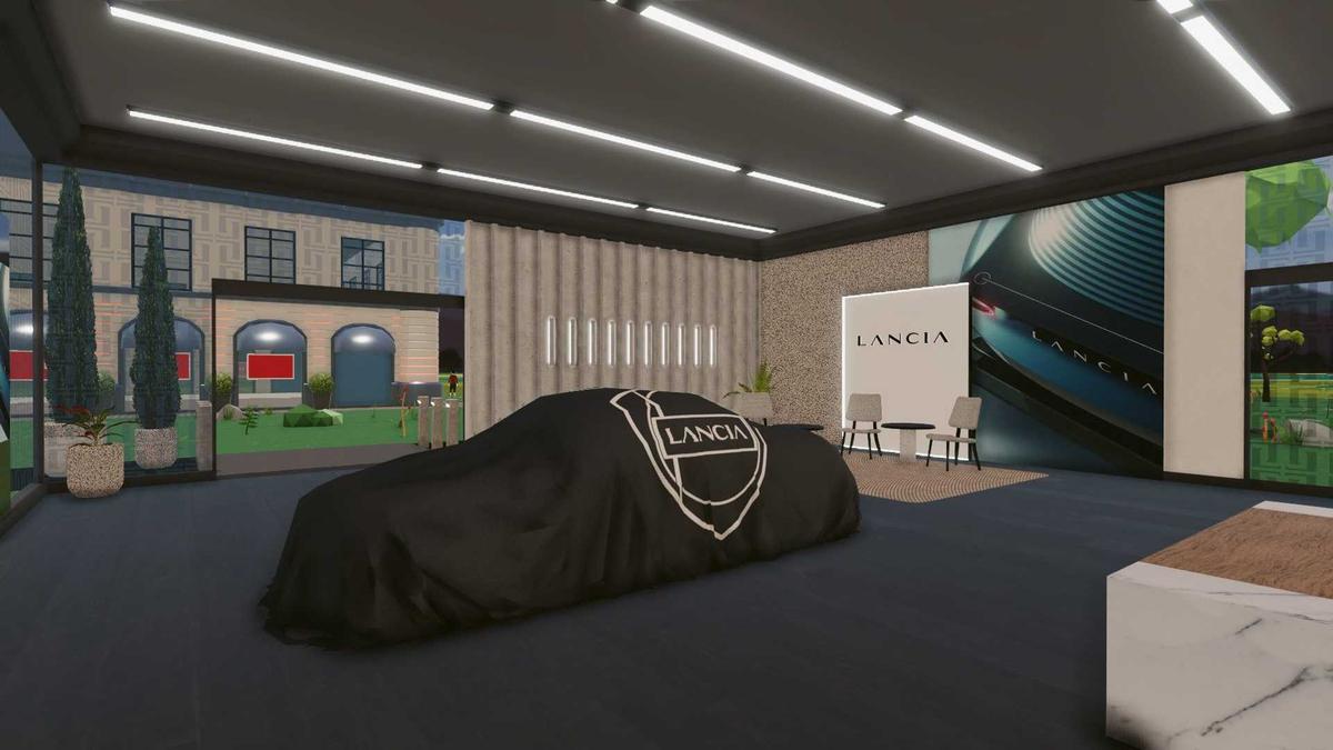 Lancia Metaverse showroom 2023