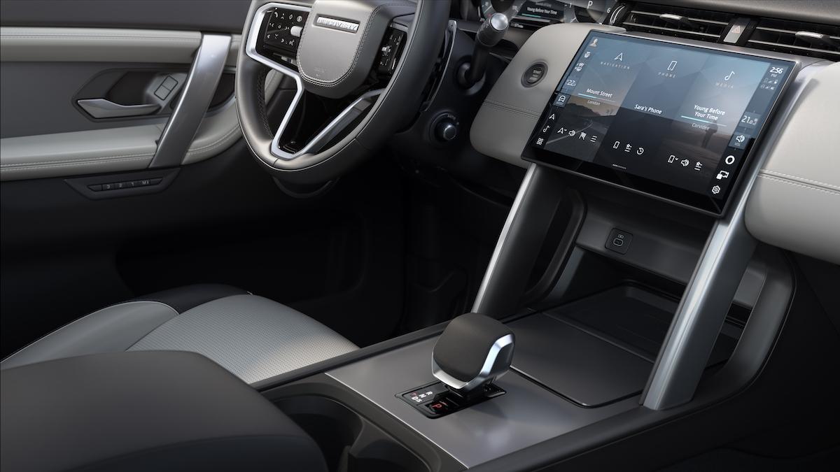 Land Rover Discovery Sport facelift 2023 interieur