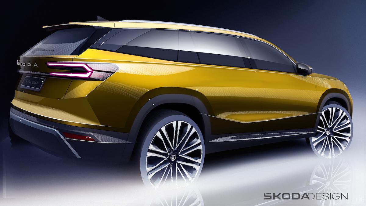 Skoda Kodiaq 2023 teaser