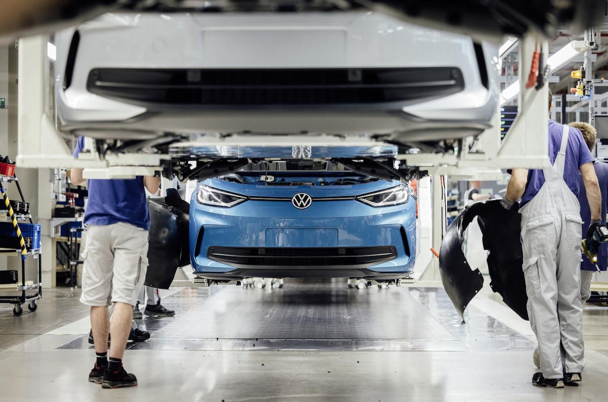 Volkswagen elektrische productie 2023