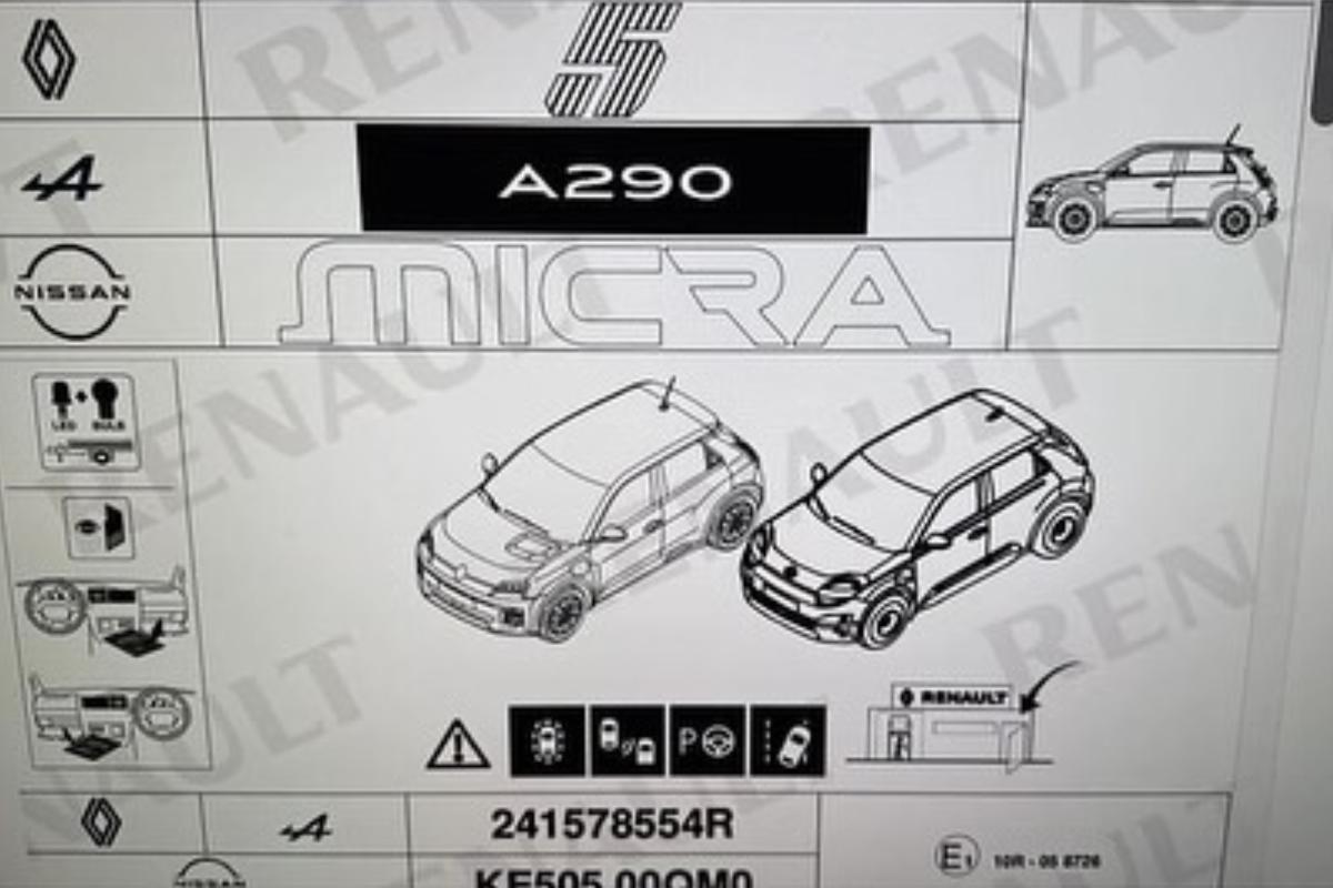 Nissan Micra Leaked