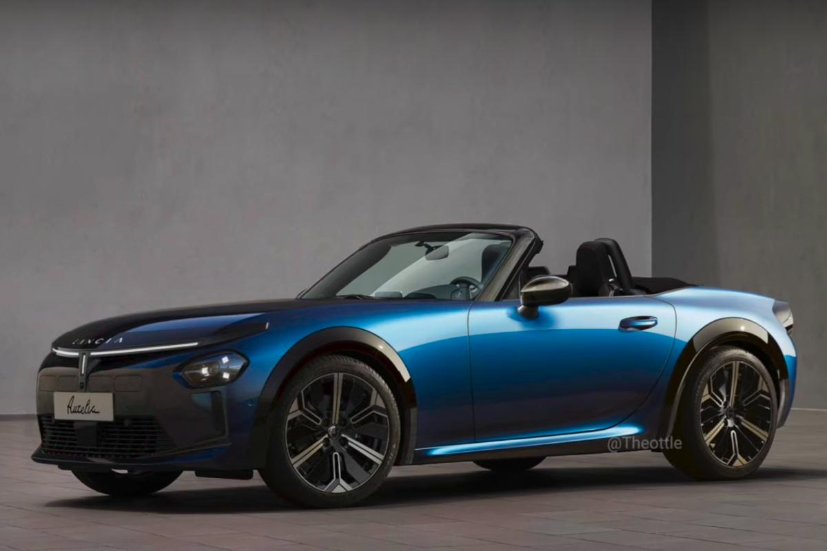 Lancia Aurelia render Theottle