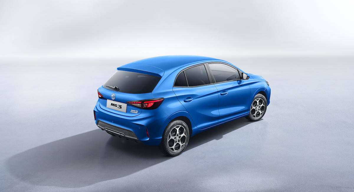 MG MG3 Hybrid belgie info