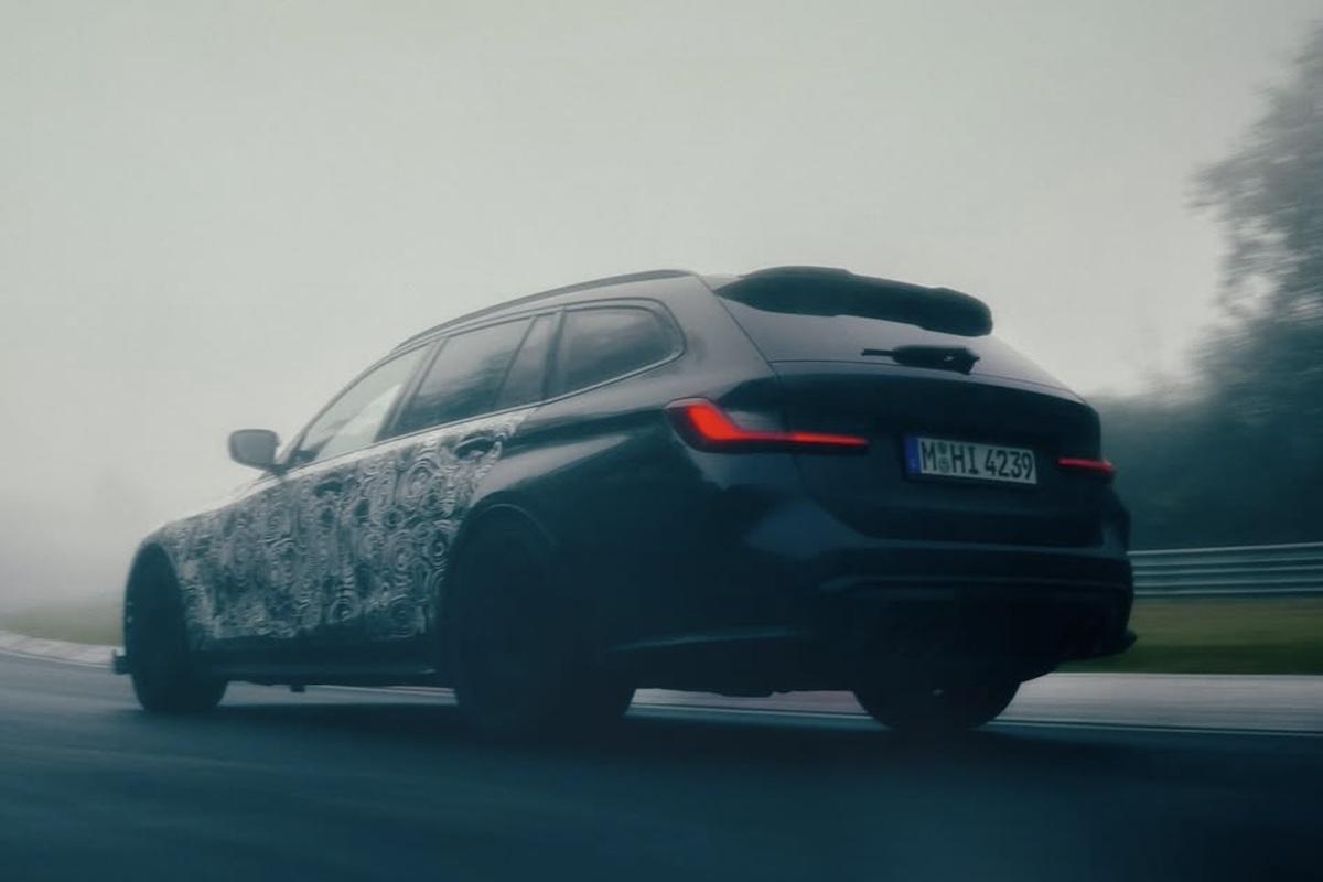 BMW M3 CS Touring teaser 2025