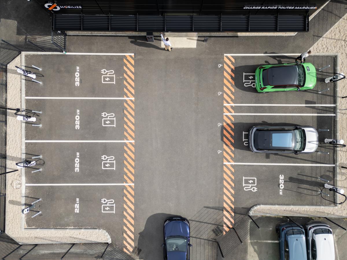 Optimize Renault snellaadstation