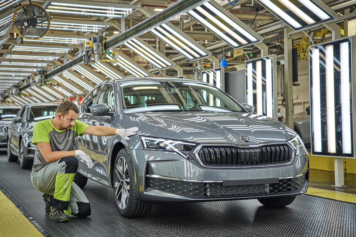 Skoda octavia productie 2025