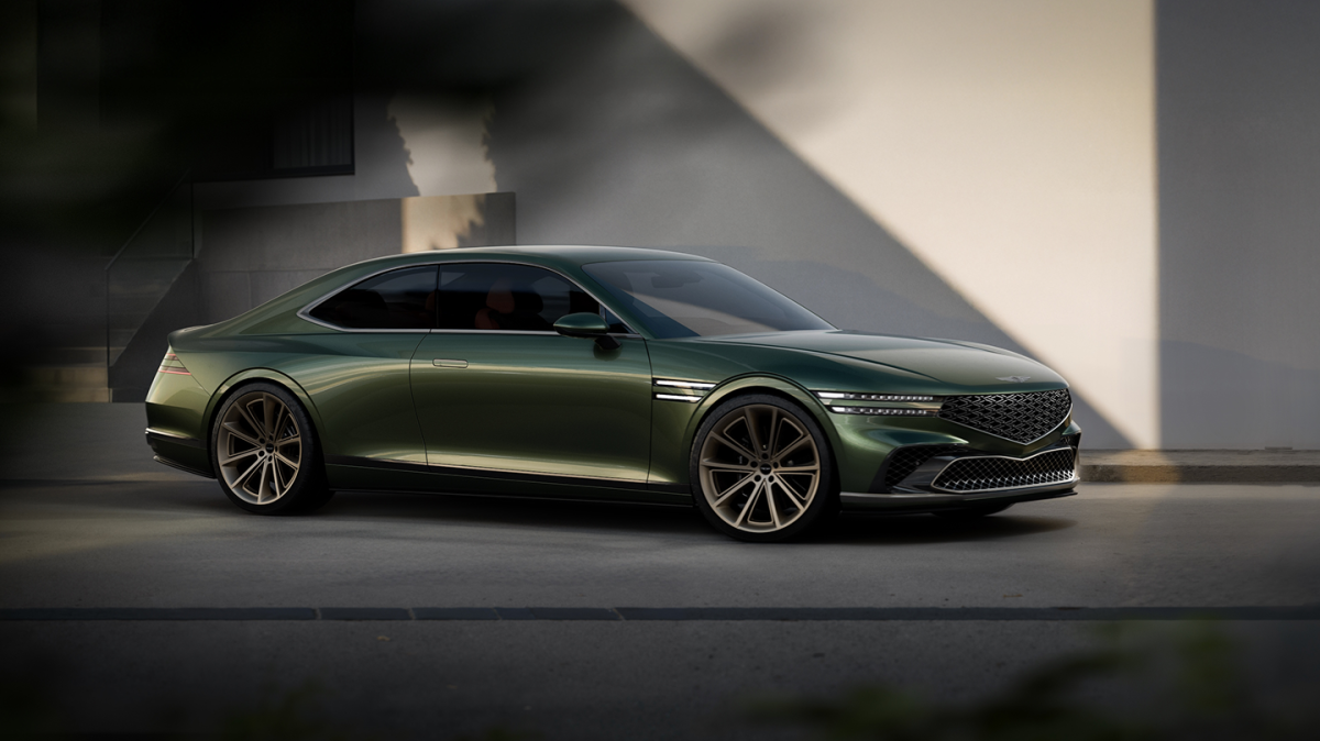 Genesis G90 coup convertible concept 2025