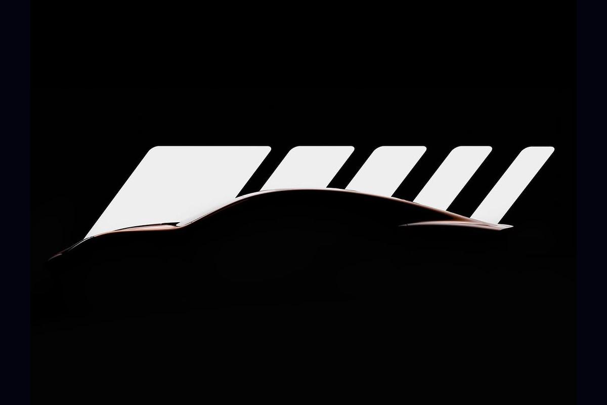 Mercedes-AMG 4 Door EV teaser 