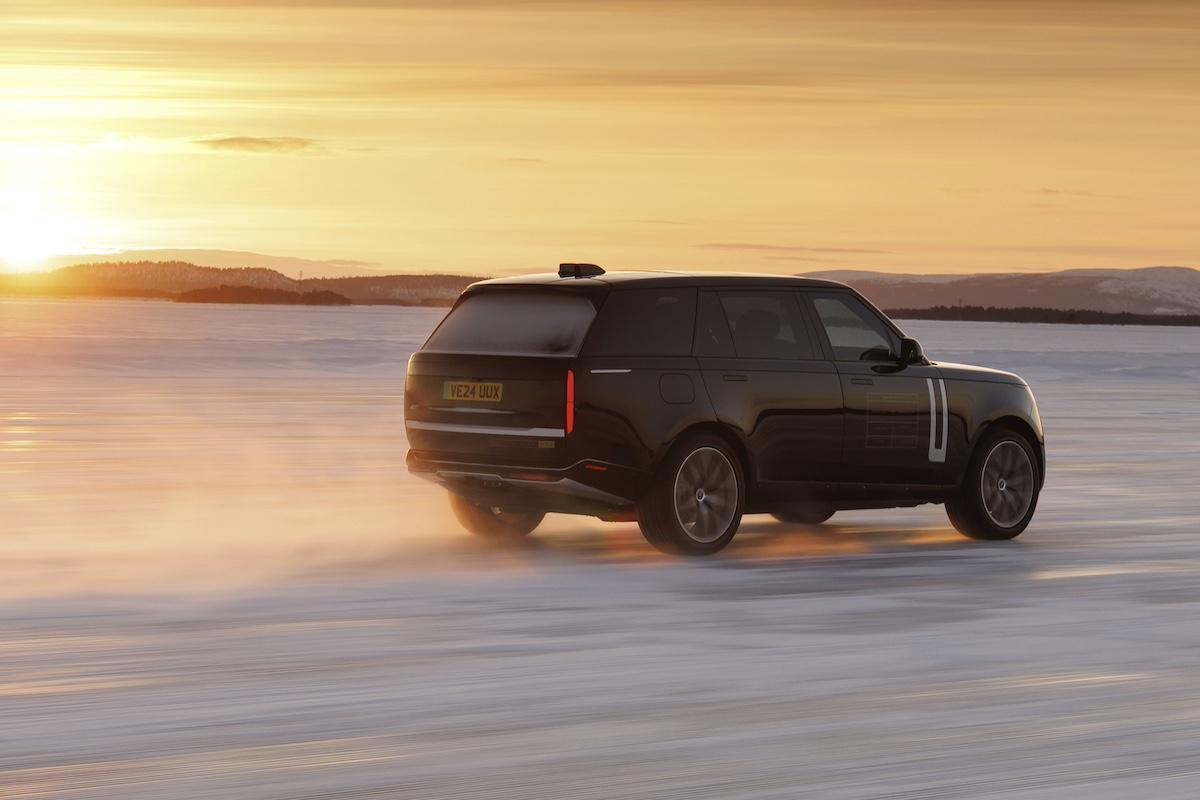Range Rover EV teaser 2025