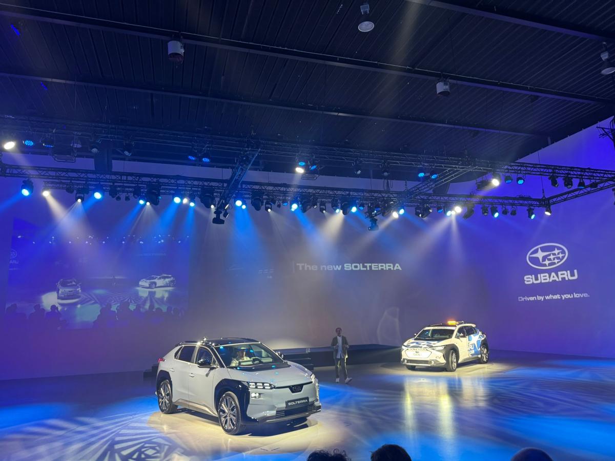 Subaru Press launch Ev's