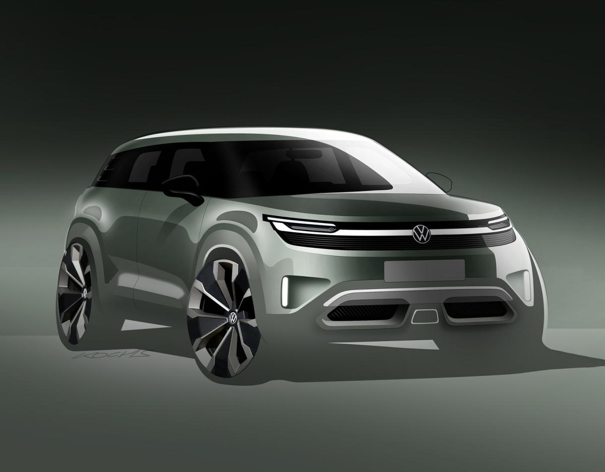 Volkswagen ID.2 Crossover concept teaser