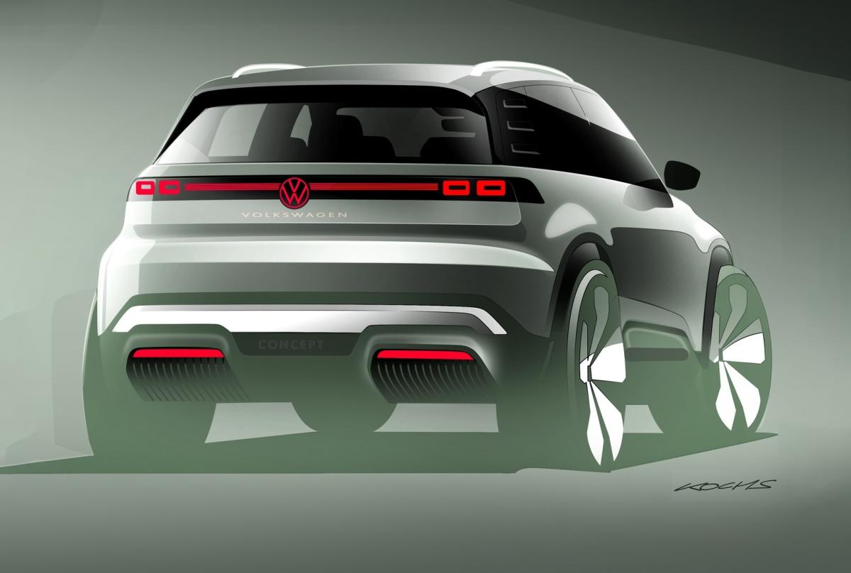 Volkswagen ID.2 Crossover concept teaser