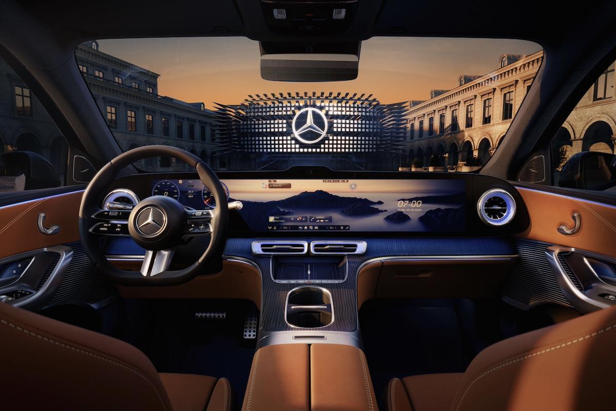 Mercedes GLC EV teaser 2025 