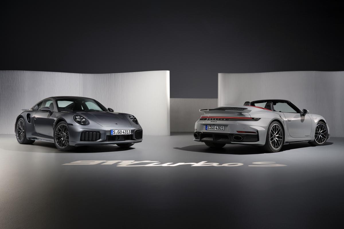 Porsche 911 turbo S facelift 2025