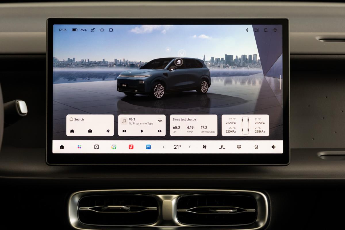 Leapmotor B10 Infotainment