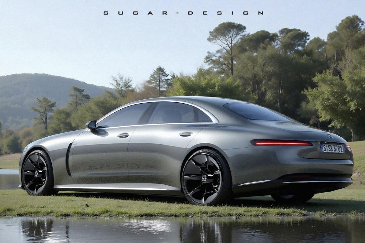 Mercedes S-Klasse Iconic render 2025