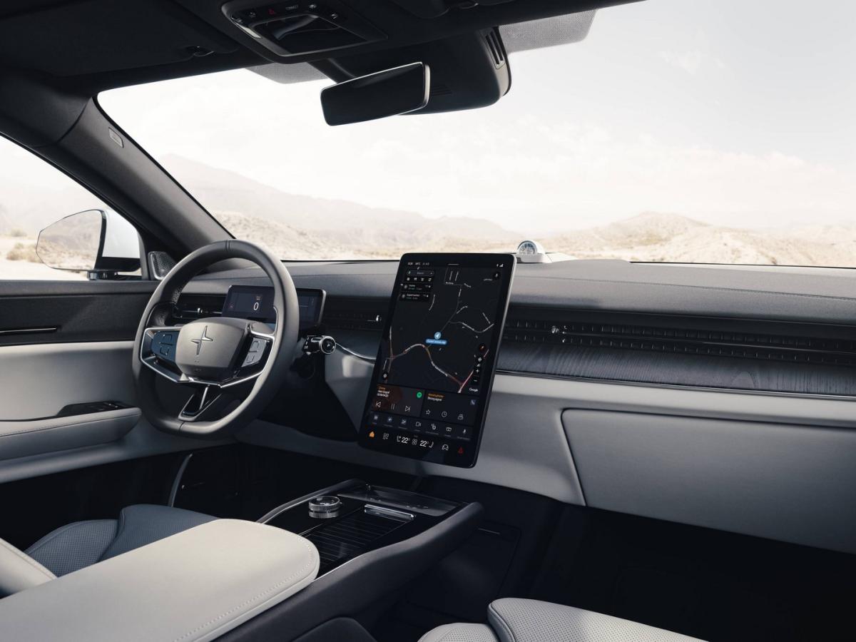Polestar 3 facelift 2026 interieur