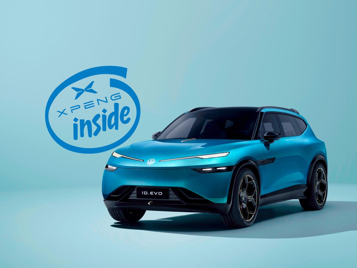 Volkswagen XPENG Zelfrijdende auto