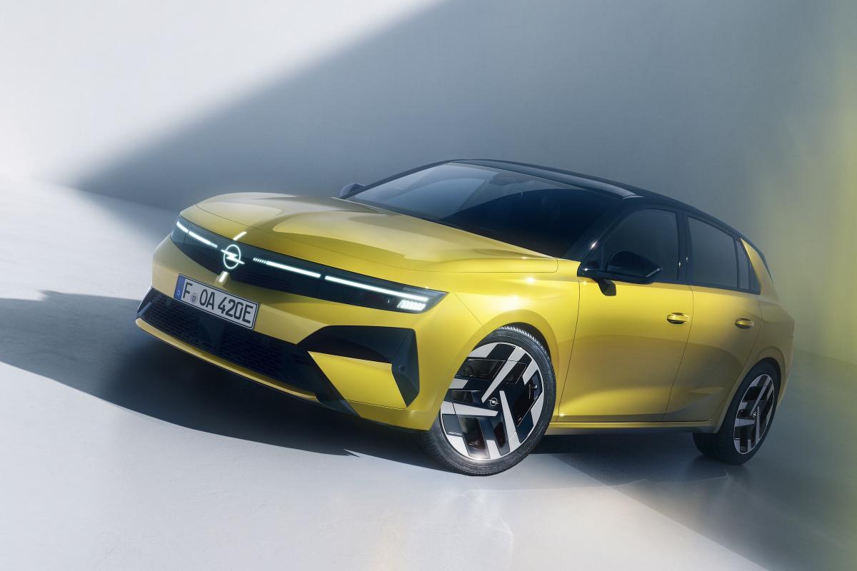 opel astra electric facelift 2025