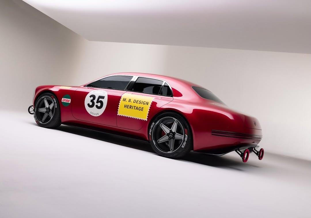 Mercedes RED PIG modern interpretation Gorden Wagener