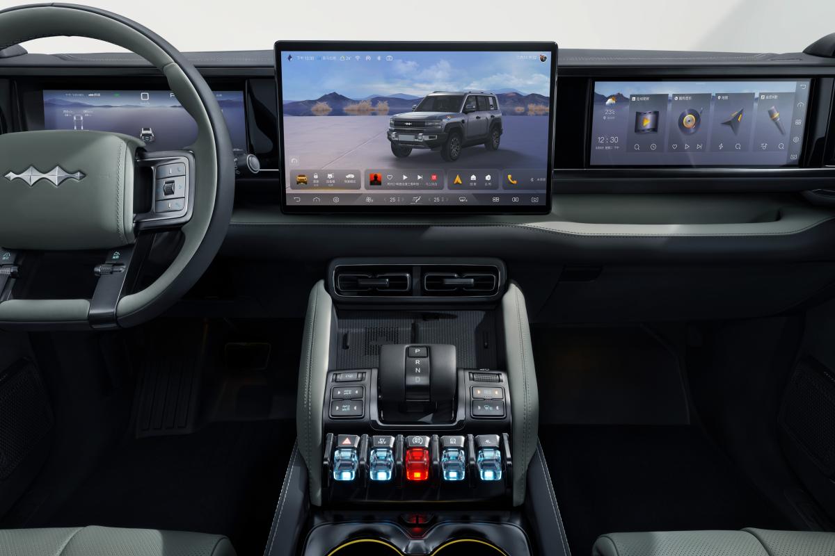 China auto fysieke knoppen