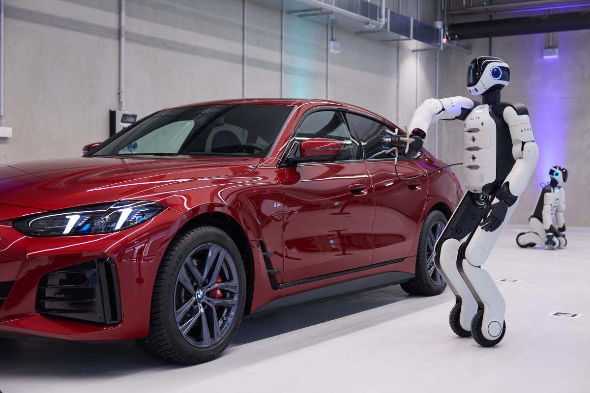 BMW Leizpig plant robot Humanoid AI