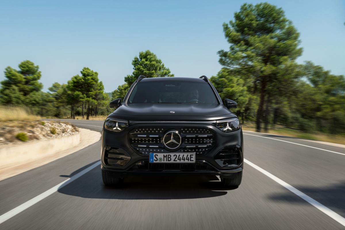 Mercedes GLB 250+ test belgie verbruik