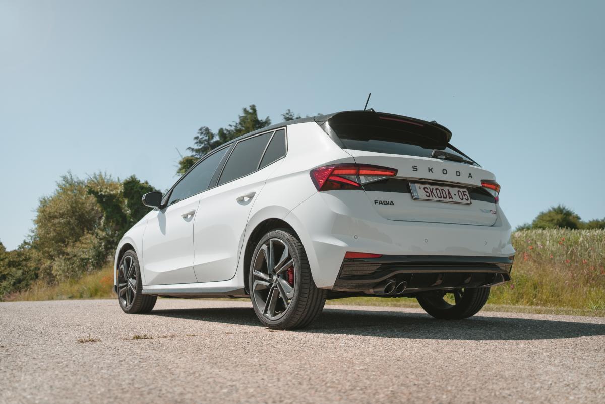 Skoda Fabia 130 test info belgie