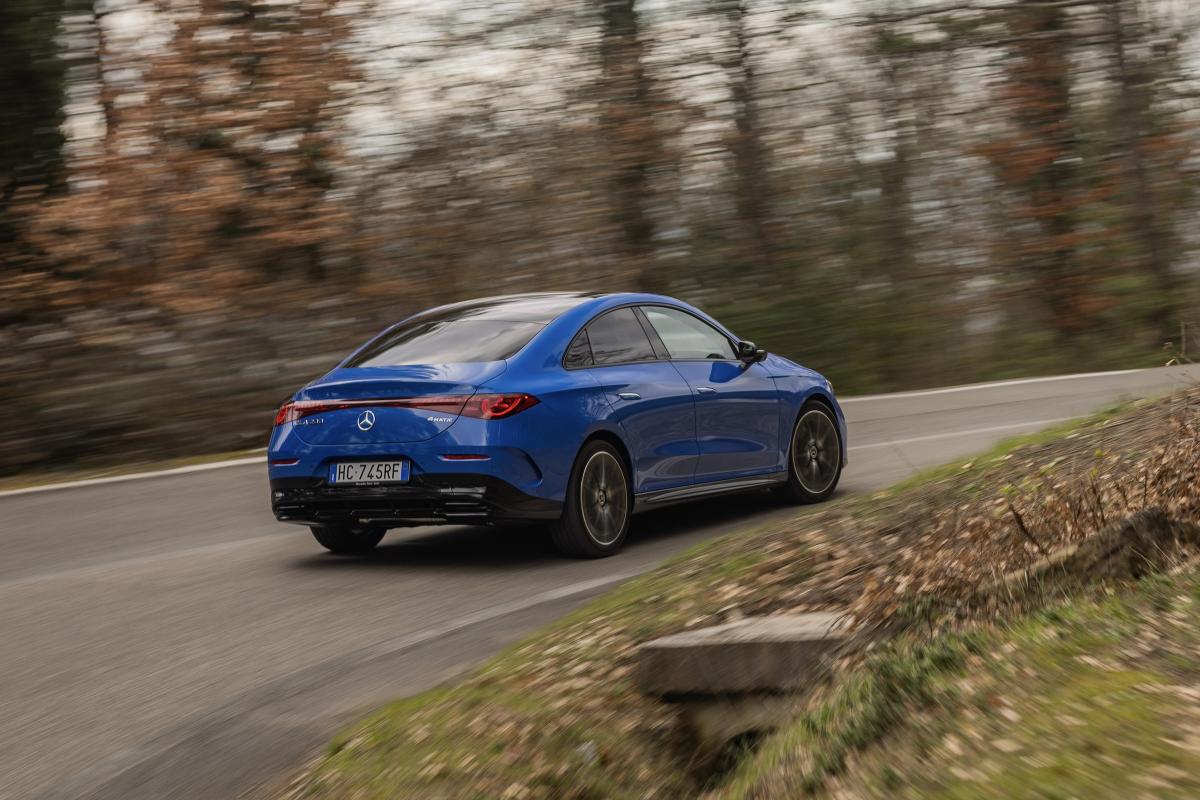 Mercedes CLA Hybrid test 2025