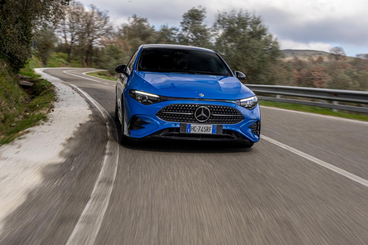 Mercedes CLA Hybrid test 2025