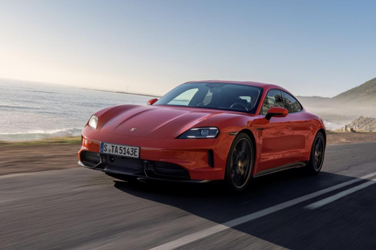 Porsche Taycan update versnellingen 2026