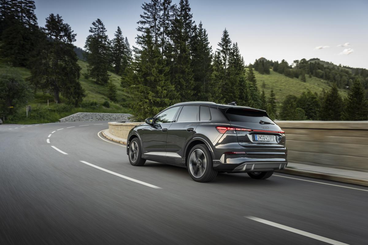 Test Audi Q4 e-tron facelift 2026