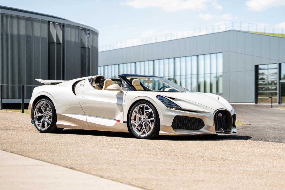Bugatti W16 Mistral final edition