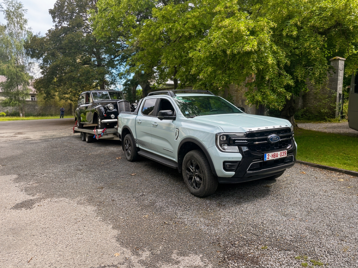 Ford Ranger PHEV slepen duurtest