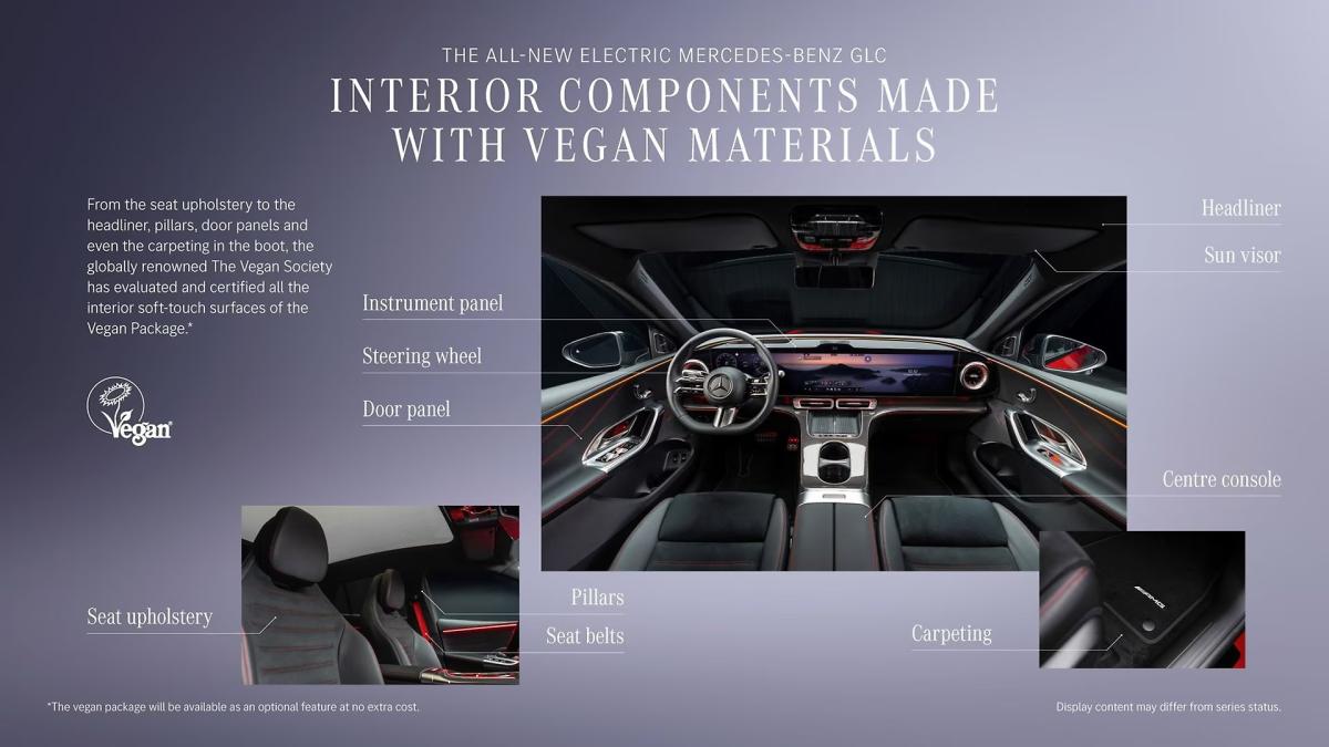Vegan Interieur Mercedes