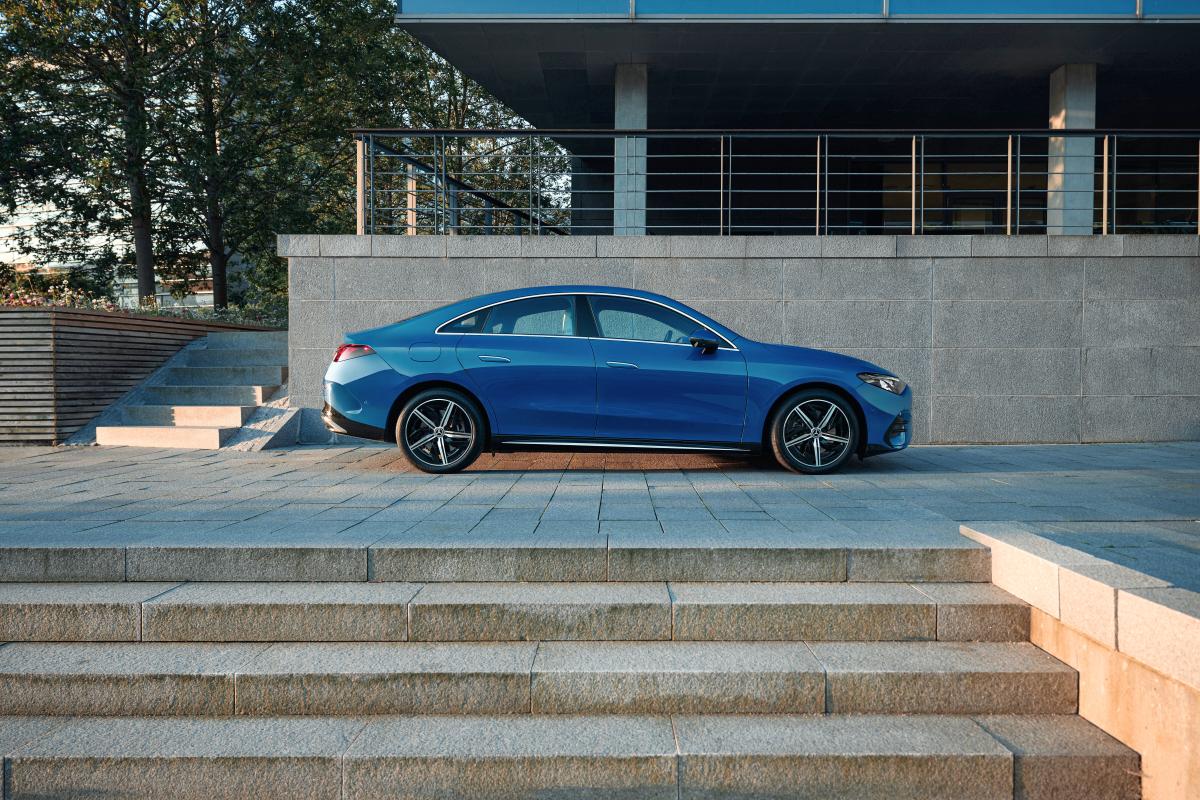 Mercedes CLA 200 Electric info test belgie range
