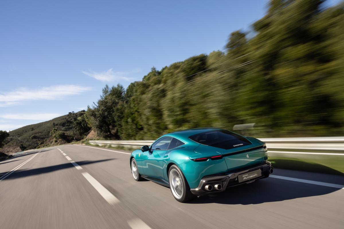 Ferrari Amalfi test autofans Belgie 2026
