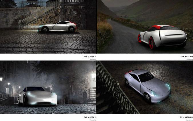 TVR Artemis by Night
