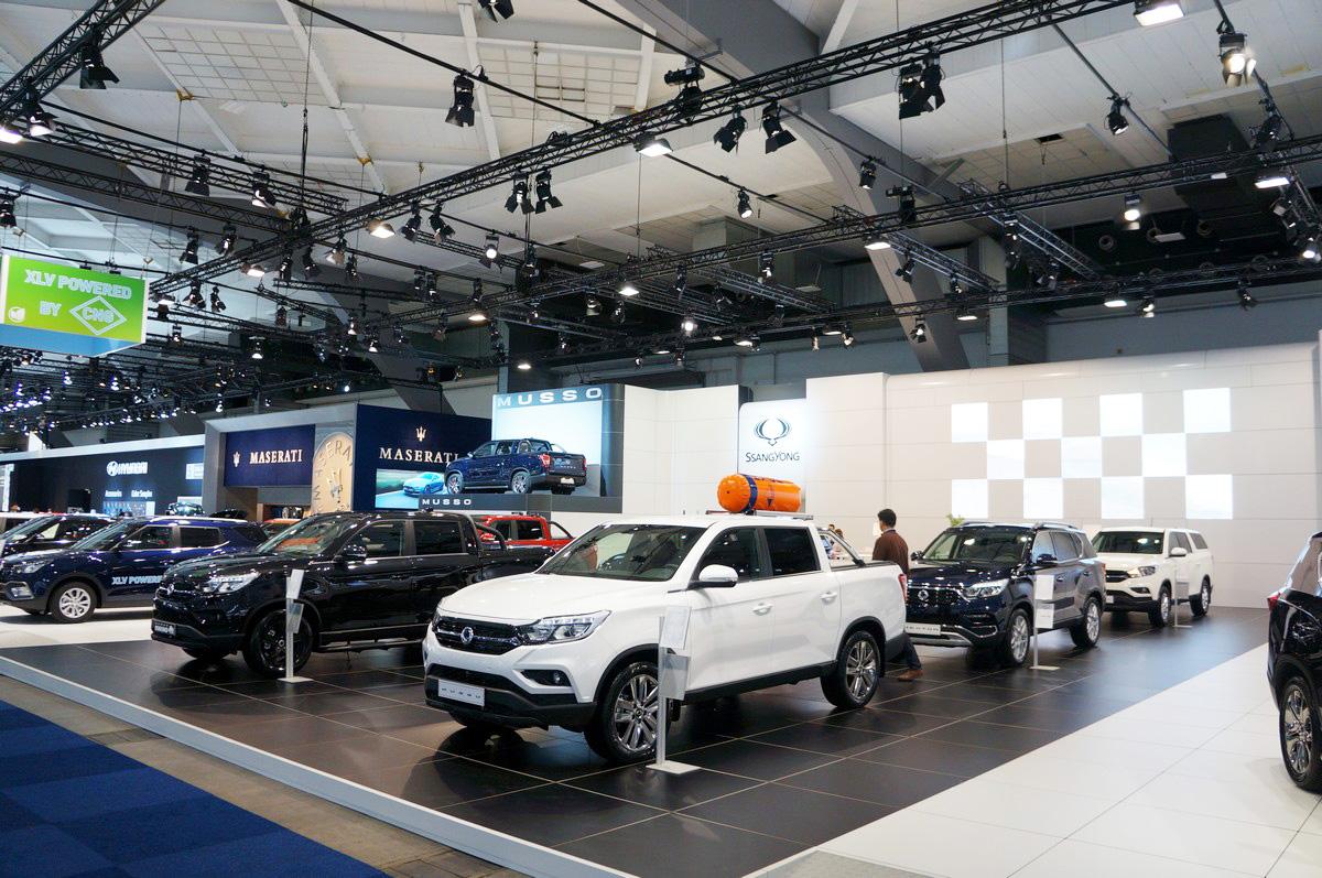 autosalon 2019 standen ssanyong