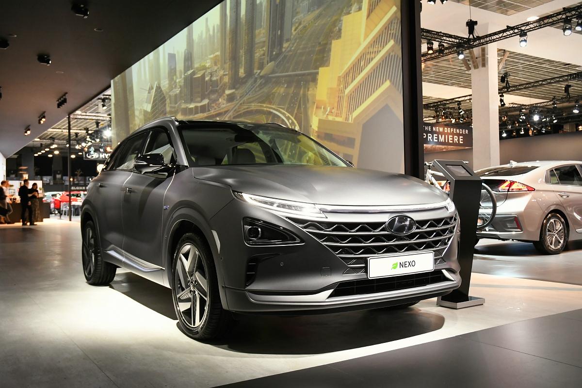 hyundai nexo fuel cell autosalon brussel 2020